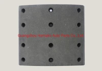 Factory Wholesale Asbestos Free Metallic Ceramic Black Brake Lining 19075