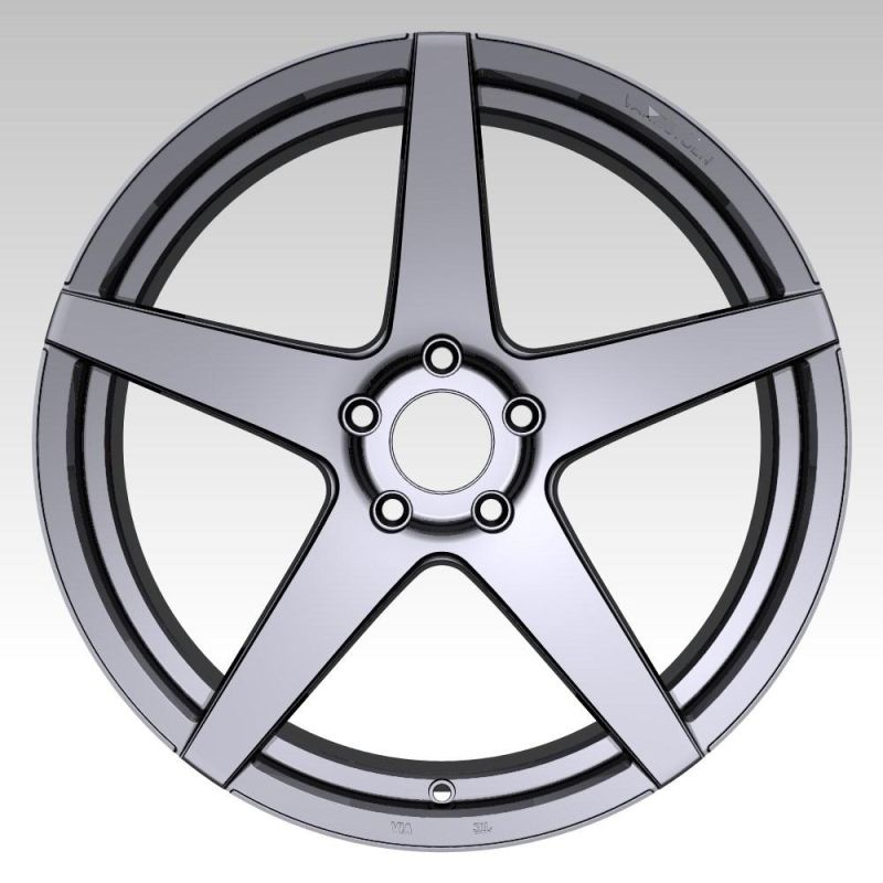 18 Inch Hot New Design Aftermarket 5 Spoke Car Rim Modified Racing Universal Car Custom Aluminum 18 Inch Alloy Wheels