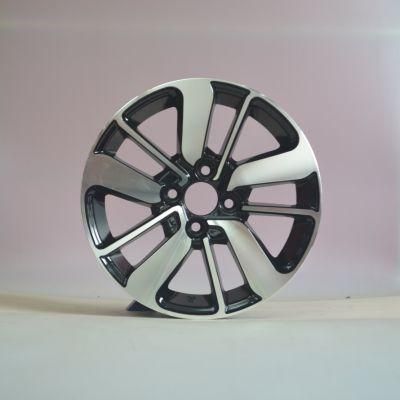 Black Machined Face and Lip 15X6.5 4X100 for Passenger Car Wheel Aftermarket Aluminum Alloy Wheel Rims