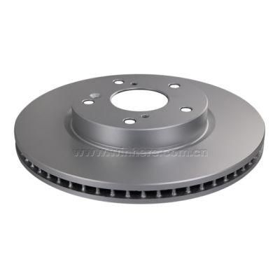 High Quality Painted/Coated Auto Spare Parts Ventilated Brake Disc(Rotor) with ECE R90