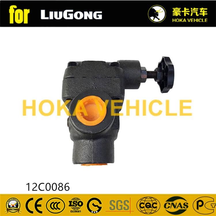 Original Liugong Wheel Loader Relief Valve 12c0086