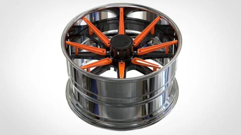 Aviation Aluminum Alloy 6061 Forged Car Wheels15-26 Inch PCD5X120 Customized Forged Car Wheels