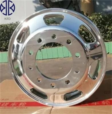 9.00X22.5 for 315/80r22.5 Tyre Tire Trailer Truck Bus Dump Forged Polished Aluminum Alloy Wheel Rim