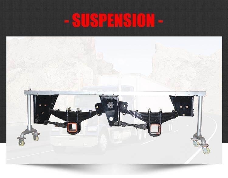 Trailer Hinge Pin Tractor Trailer Suspension Axle