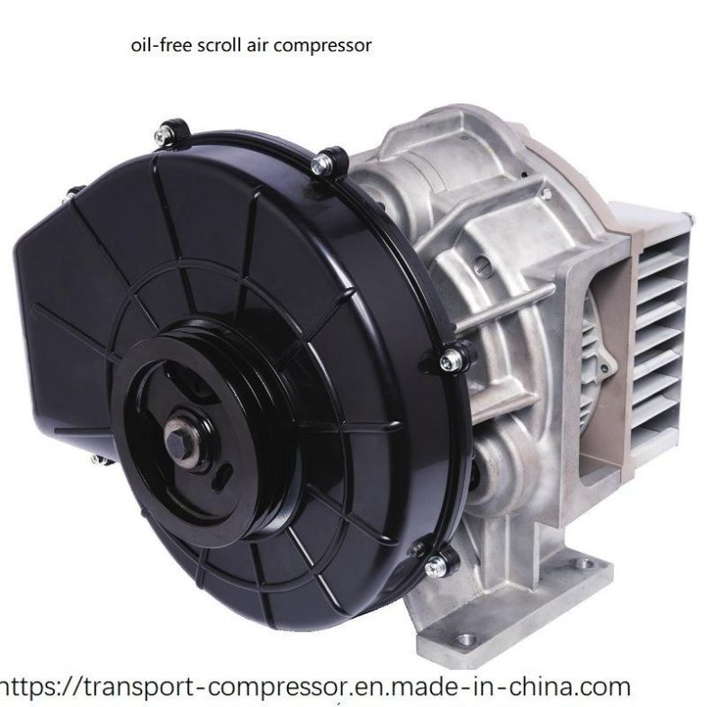 Oil-Free Scroll Air Compressor for Bus