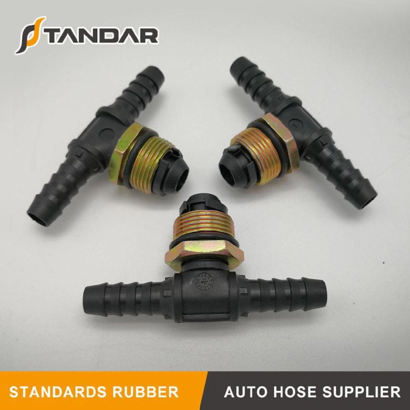 F Type Plastic Air Compressor Hose Quick Disconnect Pneumatic Coupler for Braking Air System