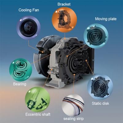 Oil-Free Scroll Air Compressor for Bus