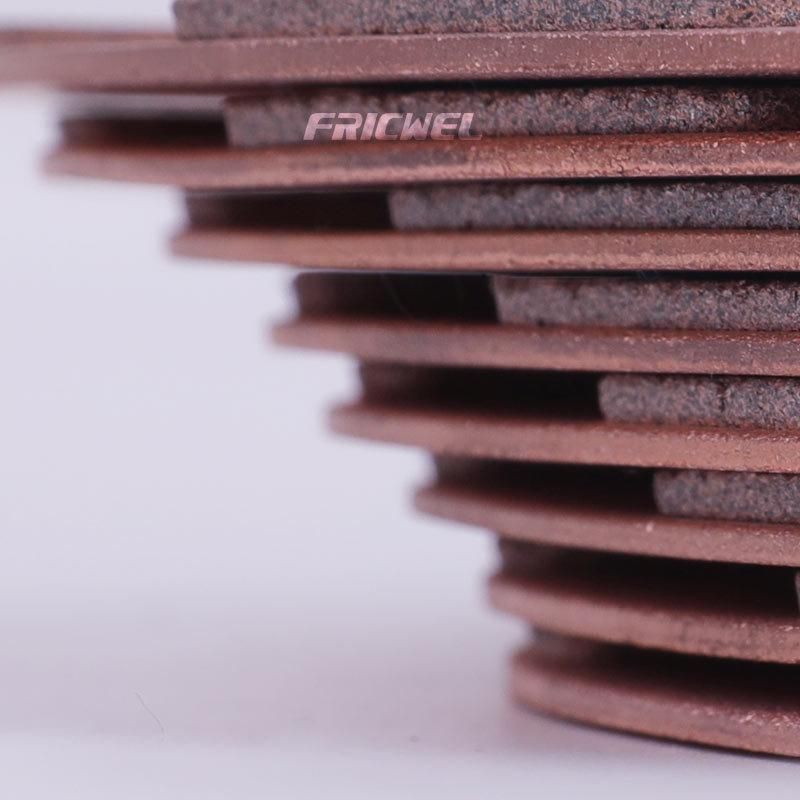 Fricwel Auto Parts Friction Pad Sintered Clutch Racing Disc Copper Friction Pad Sintered Copper Racing Disc Factory Price 11004