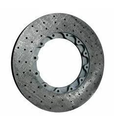 Carbon Ceramic Brake Rotor 410*34D73 CCM Brake System Updated Auto Parts for Aftermarket / Car Modification / Customized Sizes