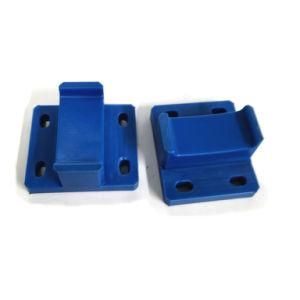 Blue Rubber Block Customized CNC Rubber Auto Parts