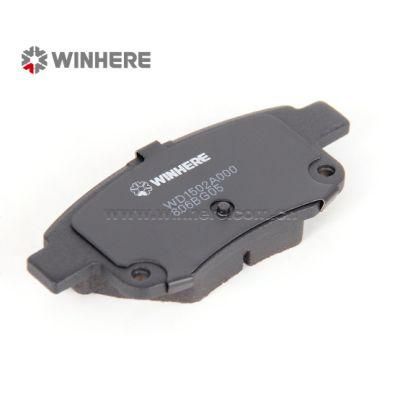 Non-asbestos Rear Brake Pad for Ford Auto Car Parts ECE R90