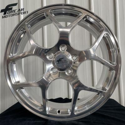 Car Aftermarket 18 Inch Polished Customized Forged Alloy Wheel