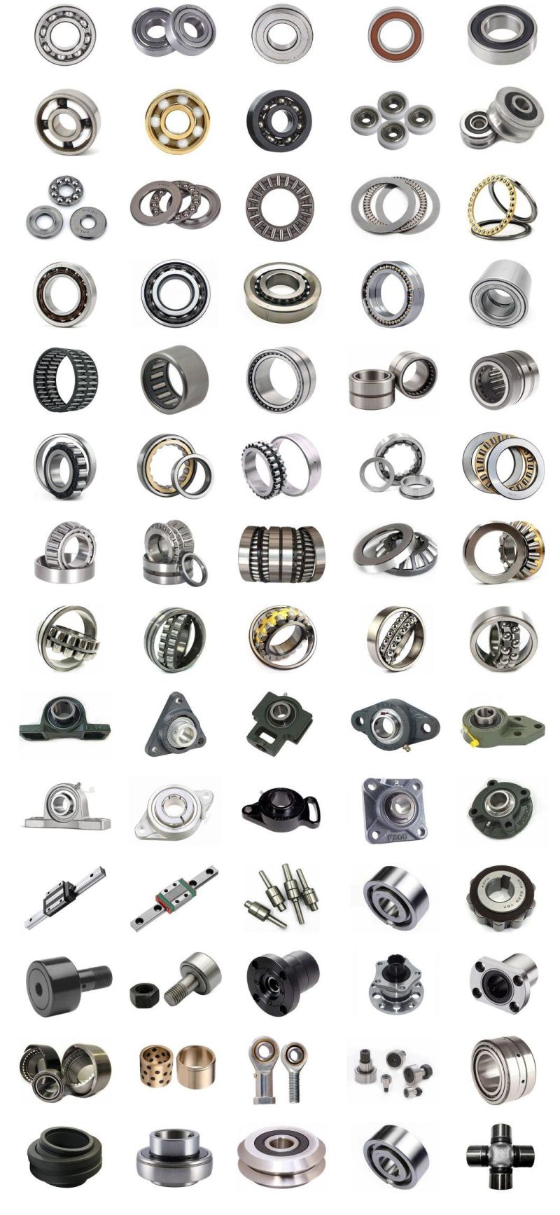 Ball Roller Bearing Wheel Engine Motorcycle Auto Spare Parts Accessories Rolling Cylindrical Tapered Spherical Angular Contact Needle Deep Groove Ball Bearings