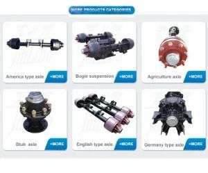 Trailer Axle - 6holes Germany Type Axle Sales to Dubai