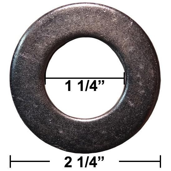 1 1/4" X 2 1/4" Flat Washer