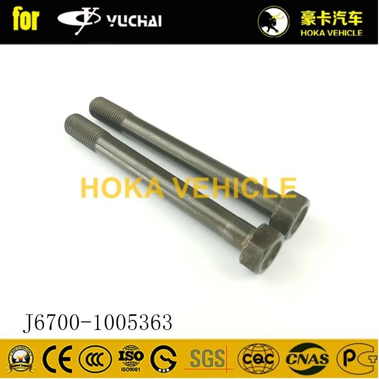 Original Yuchai Engine Spare Parts Flywheel Bolt  J6700-1005363 for Heavy Duty Truck