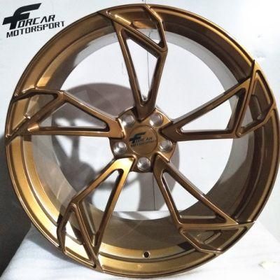 New Forged Wheels Bronze 15-24 Inch Aftermarket Wheel for Passenger Car Wheels