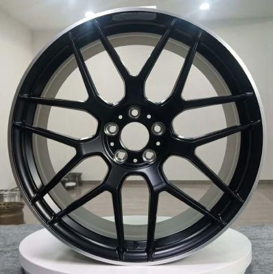 &#160; Alloy Rims Sport Aluminum Wheels for Customized Mags Rims Alloy Wheels Rims Wheels Forged Aluminum with Matt Black Machined Lip