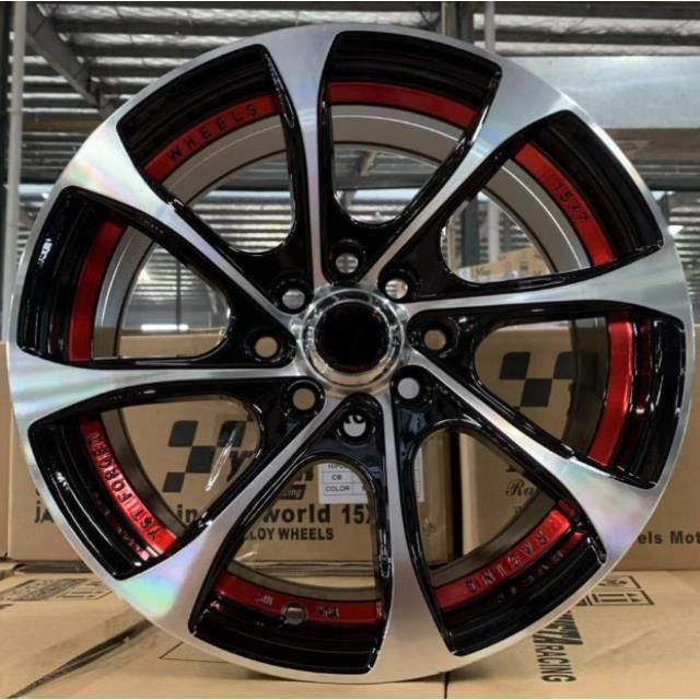 15X7j Undercut Car Concave Alloy Wheels Rims