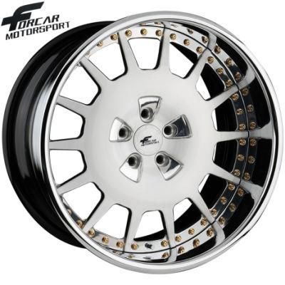 Customized Two Slice Car Auto Alloy Wheels