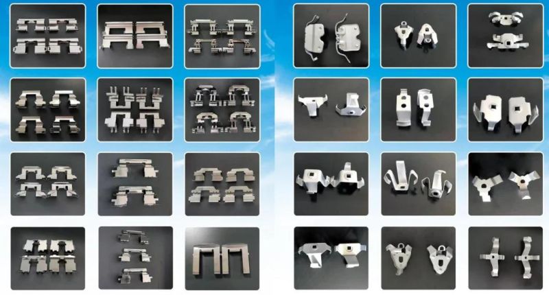 Truck Bus Backing Plates Brake Pad Casting Repair Kits Wear Resistance Car Truck Brake Pad Back Plate Plate