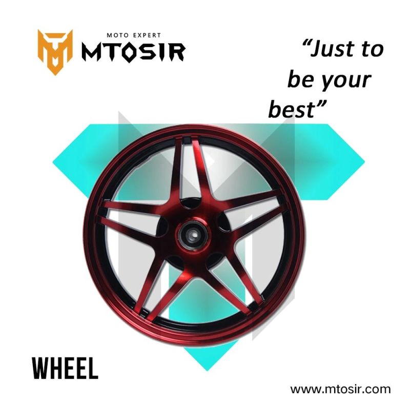 Mtosir High Quality Motorcycle Scooter Spare Parts Wheel Chassis Frame Parts Aluminum Wheel Rims Professional Alloy Wheel Rim Italika Suzuki