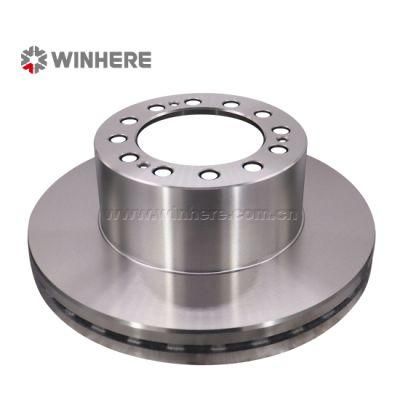 High Quality Painted/Coated Auto Spare Parts Ventilated Brake Disc(Rotor) with ECE R90
