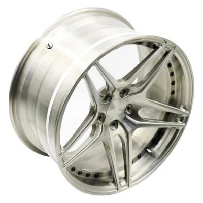 All Matt 3piece Polish Alloy Wheel Replica for Aftermarket