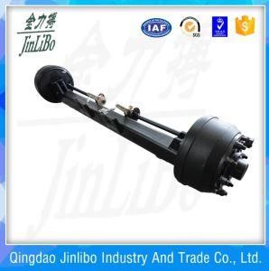 12t Capacity Concave Trailer Axle in China Eccentric Axle