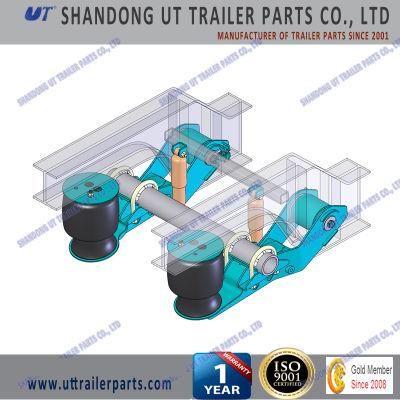 12 Tons Air Suspension for 127mm and 146mm Round Axle Beam for Trailer and Truck