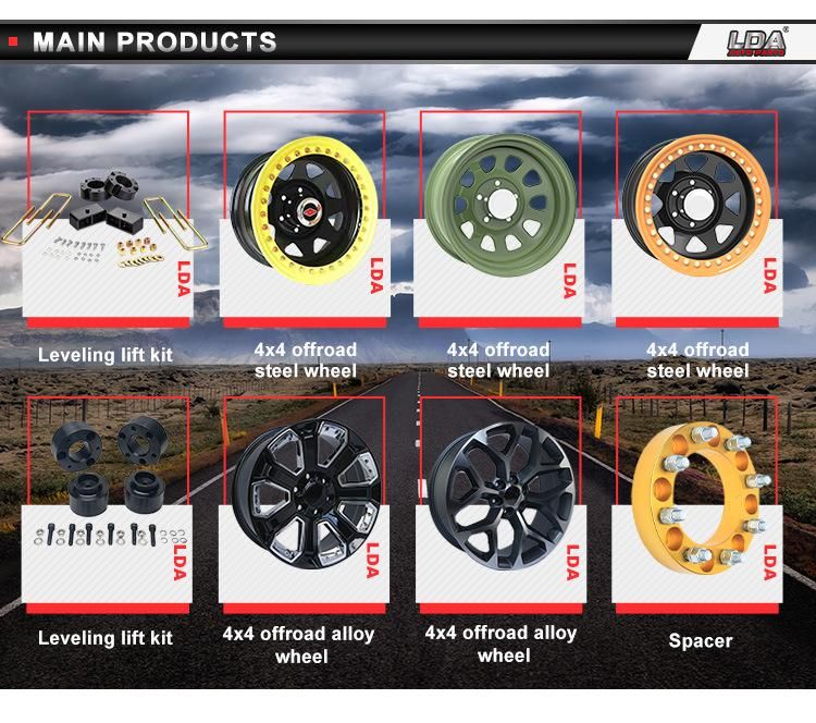 Lda 5 Hole Old Car Ralley Rally Rallye Wheel Smoothie Wheel for Ford Chev Dodge Cars