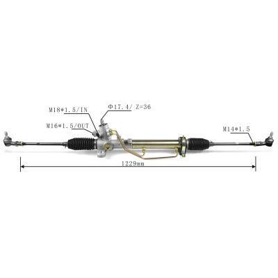 Power Steering Gear Box Steering Rack and Pinion Assembly Suitable for Volkswagen Golf OE 191422055