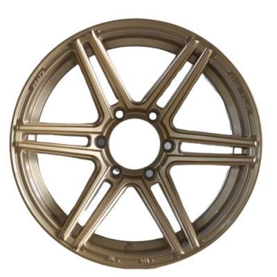 17 18 Inch Double Five Spokes 6X139.7 Car Alloy Wheels