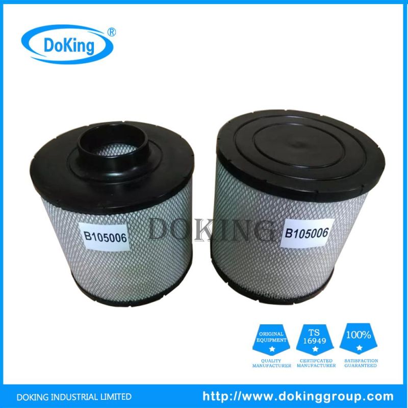 High Quality B105006 Air Filter for Fleetguad-D/Ca-T/Jcb/Perkin/Vol/BMW/VW