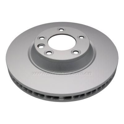 High Quality VW Touareg 4.2/5.0D/6.0 Auto Spare Parts Ventilated Brake Disc with ECE R90