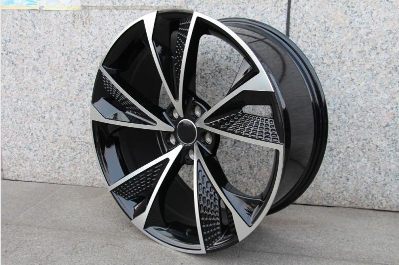 19inch, 20inch Black Machined Spoke Wheel Rim Replica