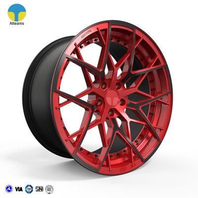 Forged White Aluminum Alloy Car Wheel Rims