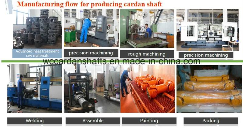 Wuxi Weicheng Brand Cardan Shafts Flange Yokes with Serration