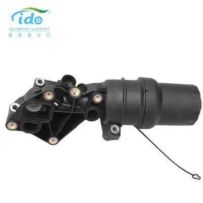 Car Oil Filter Housing Assembly for VW 2006-2010 Mk5 Jetta Golf Beetle 2.5L 07K115397D