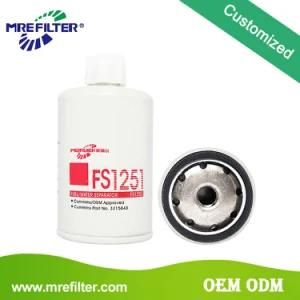 H179wk Auto Parts Fuel Filter for Daf Trucks Fs1251