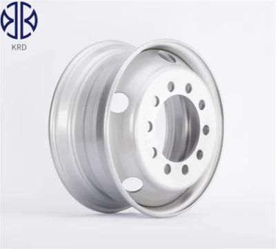 6.75X17.5 17.5 Inch Tubeless 6/8/10 Holes Bus Truck High Quality Steel Wheel Rim