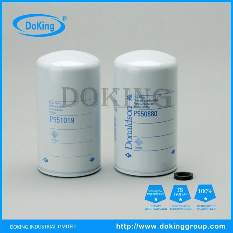 Engine Auto Parts Oil Filter P550299 for Heavy Vehicles