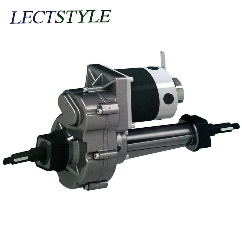 Electric Motor Transaxle on Gardening Trolley Wagon Greenhouse Cart or Garden Nursery Greenhouse Trolley