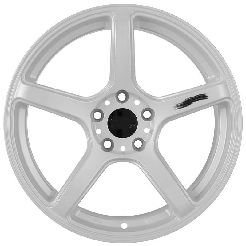 White 18X8 Alloy Wheel Replica