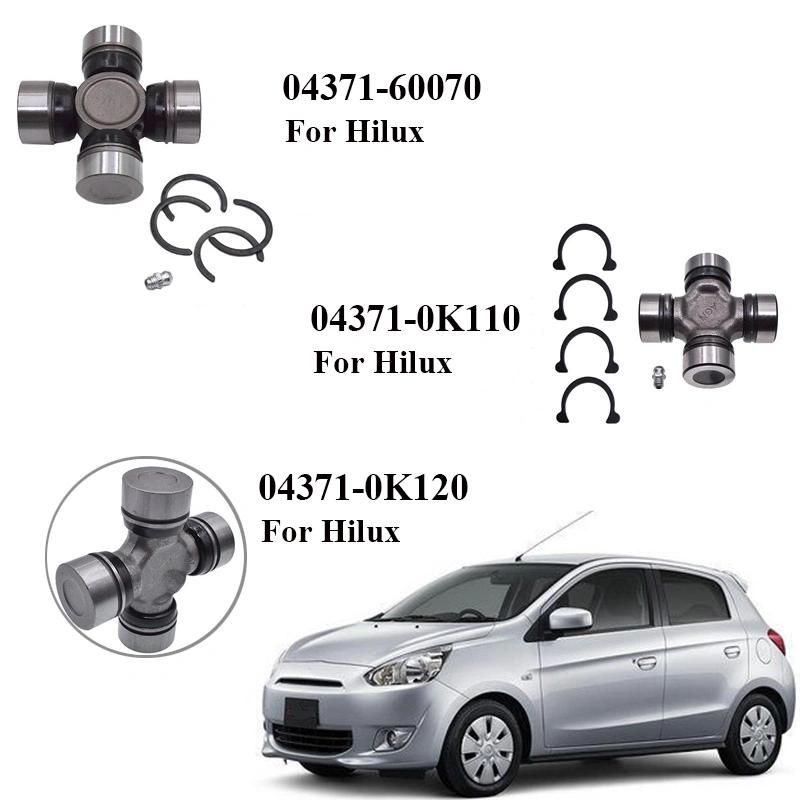 Kowze Auto Spare Parts Drive System Parts Universal Joint for Mitsubishi L200 Pajero Outlander MPV Lancer Nissan Navara Mazda Bt50 Toyota Hilux Prado Land Crui