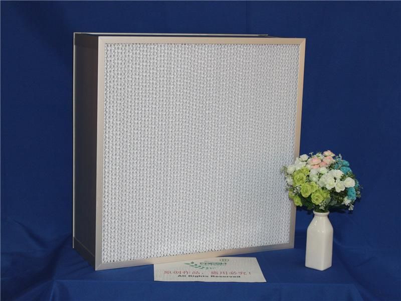 High Efficiency Fiberglass Pleat HEPA Filter