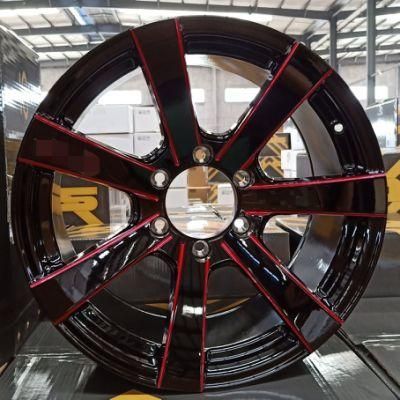 Alloy Manufacturing Factory Custom Wholesale 17X8.5j 18X9.5 18X10.5 Alloy Wheel Rim for Car Aftermarket Design with Jwl Via