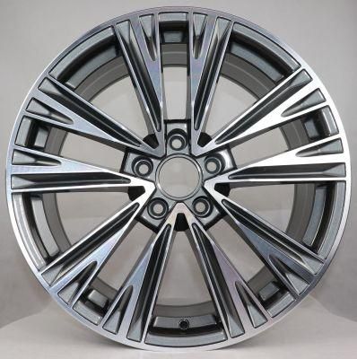 Hype Black with Polish Alloy Wheel for Car