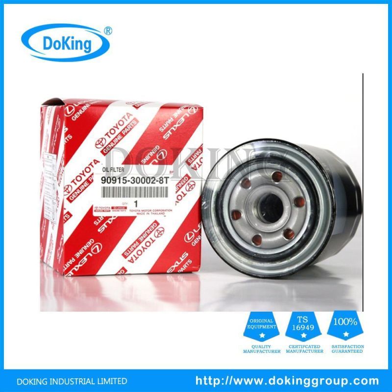 High Quality Oil Filter 90915-30002-8t Toyota Auto Parts for Japan