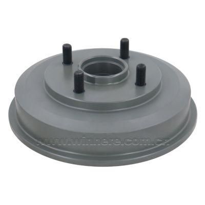 High Quality Painted/Coated Auto Spare Parts Hub fullcast Brake Drum with ECE R90